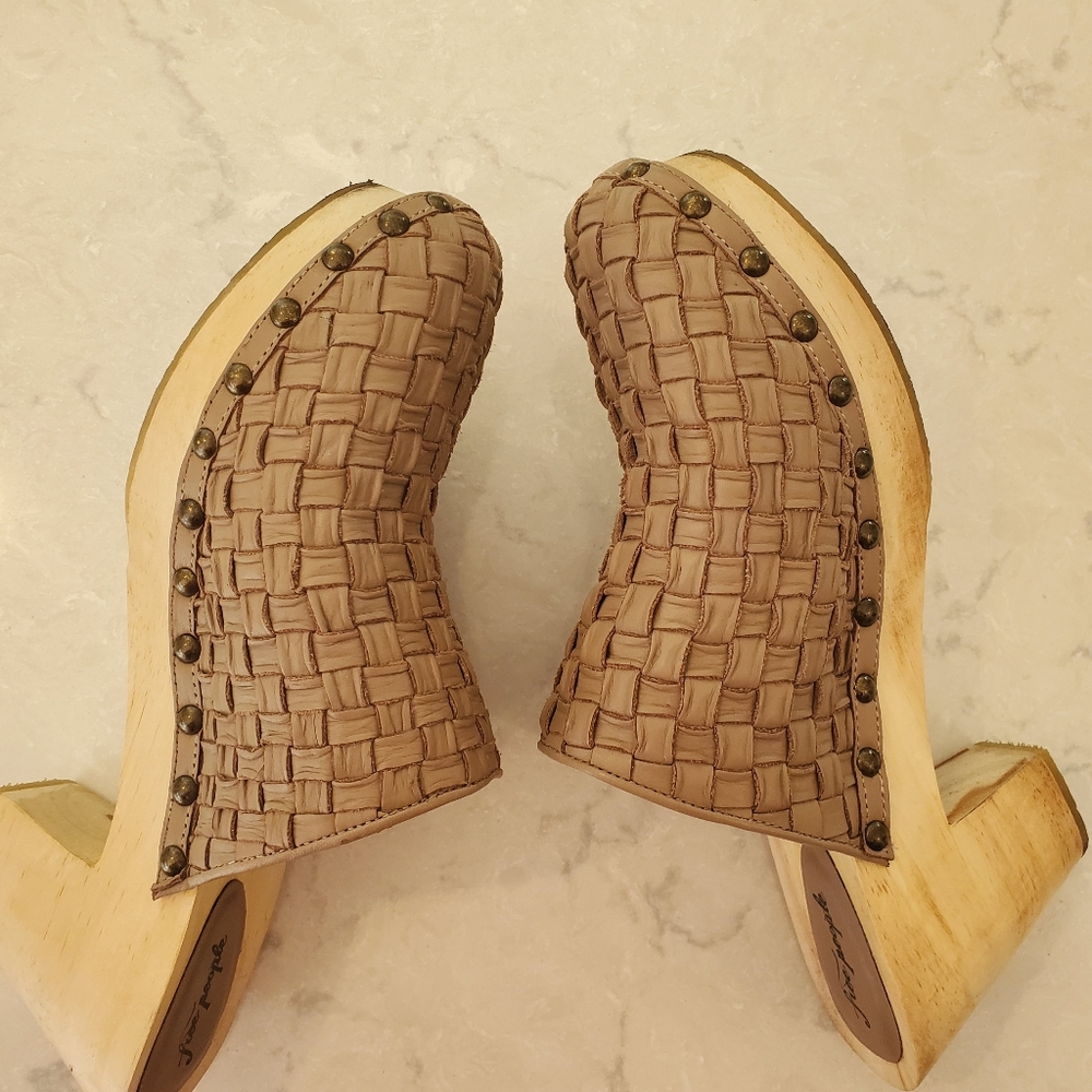 Free people woven clogs size 41 - Picture 6 of 8